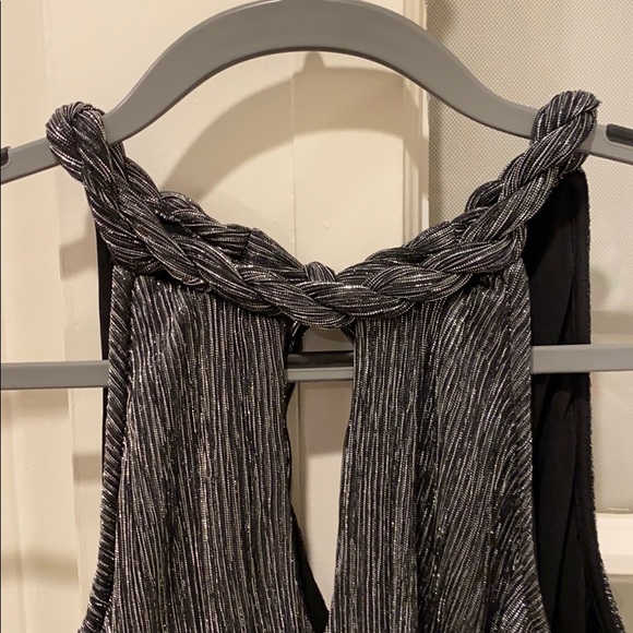 Ella Moss Metallic Ruffle Dress - Picture 3 of 4